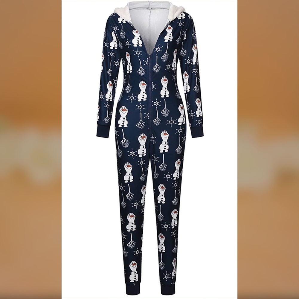 Olaf One Piece Hooded Onsie